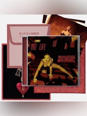 Taylor Swift Showgirl Deluxe CD Its Frightening Edition NEW SEALED TLOAS TS